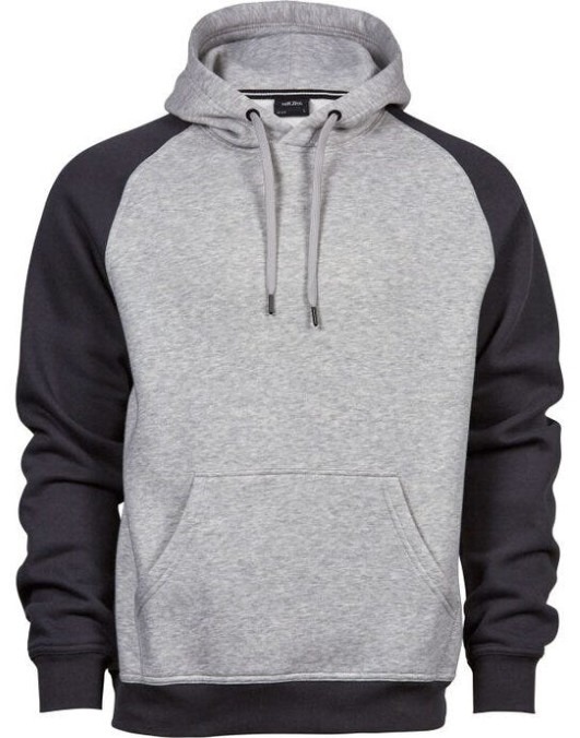 Mens Two-Tone Hooded Sweat
